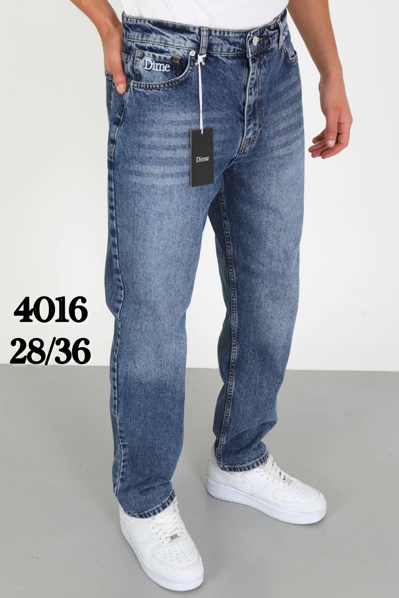 Джинсы God Baron (28-36) 4016-1 blue (деми)