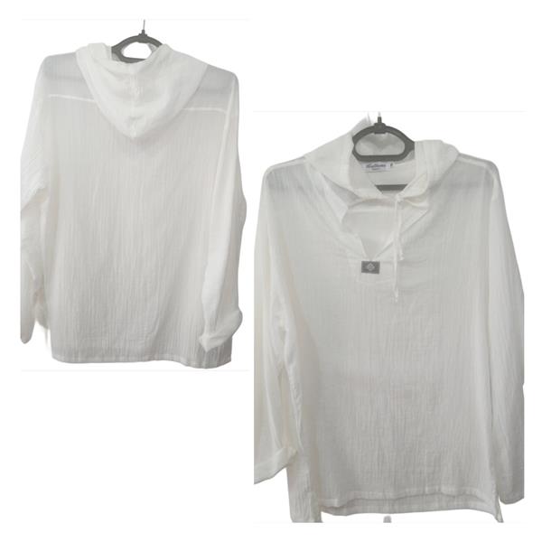 Рубашка Mabi (S-3XL) MB243 white (лето)