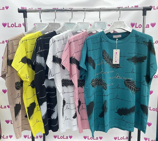 Футболка Lola (60-62) LL1 mix (лето)