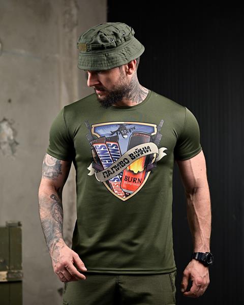 Футболка Madoka (M-3XL) 953 khaki (лето)