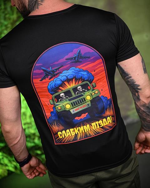 Футболка Madoka (M-3XL) 1014 black (лето)