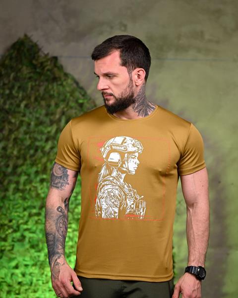 Футболка Madoka (M-3XL) 1036 koyot (лето)