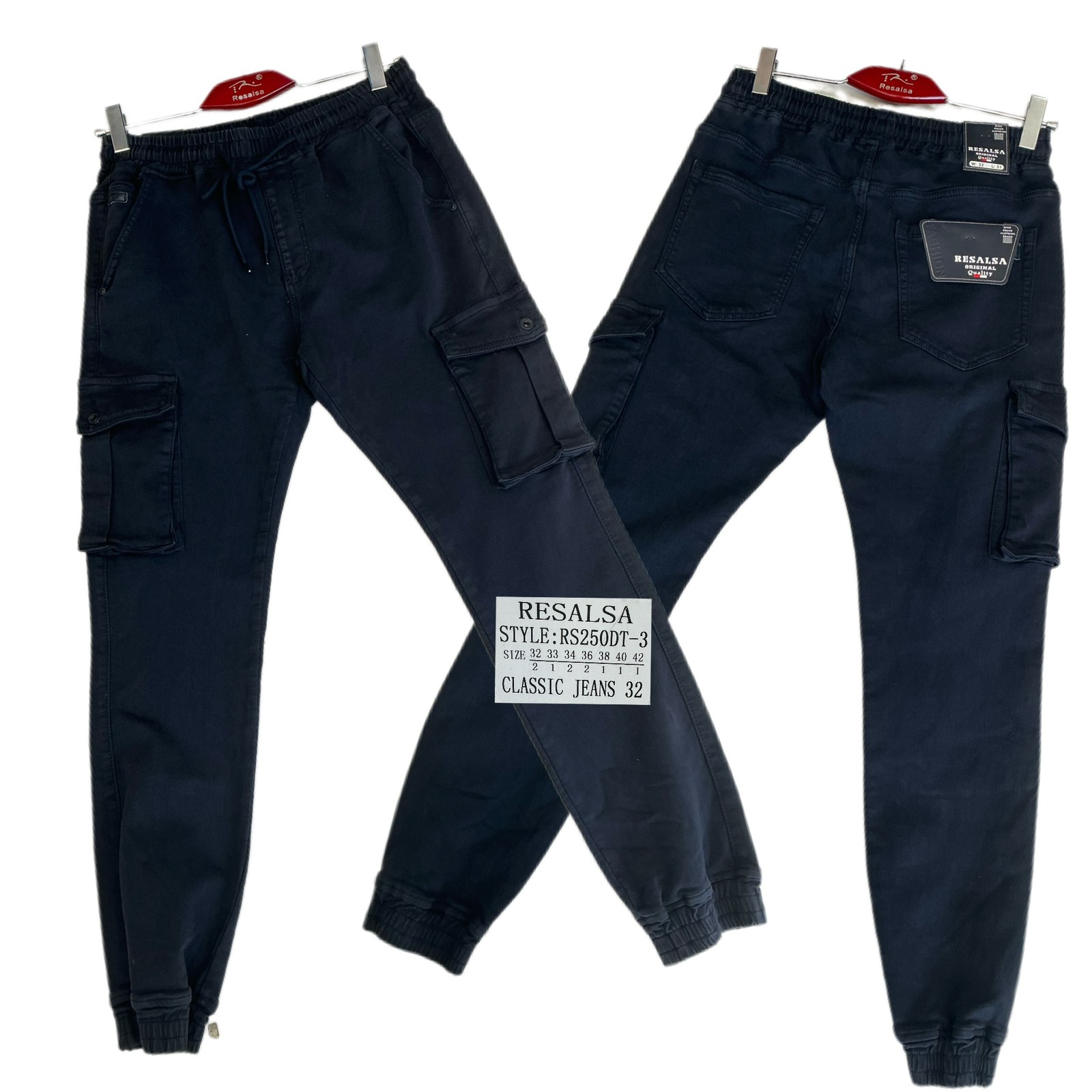 Джинсы God Baron (32-42) RS250DT-3 blue (деми)