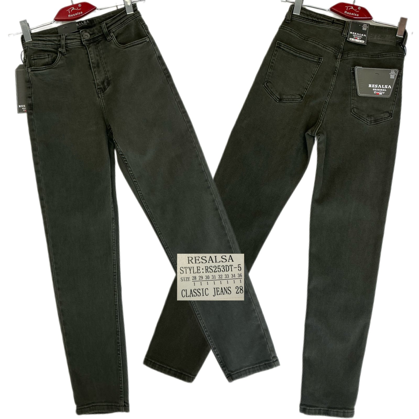 Джинсы God Baron (28-36) RS253DT-5 grey (деми)