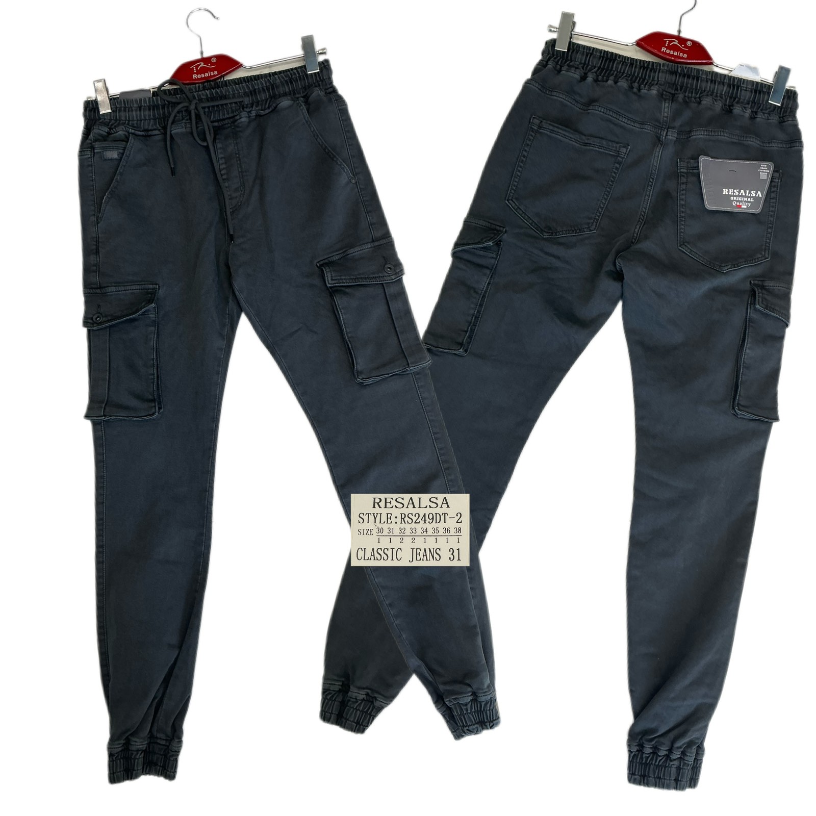 Джинсы God Baron (30-38) RS249DT-2 blue (деми)