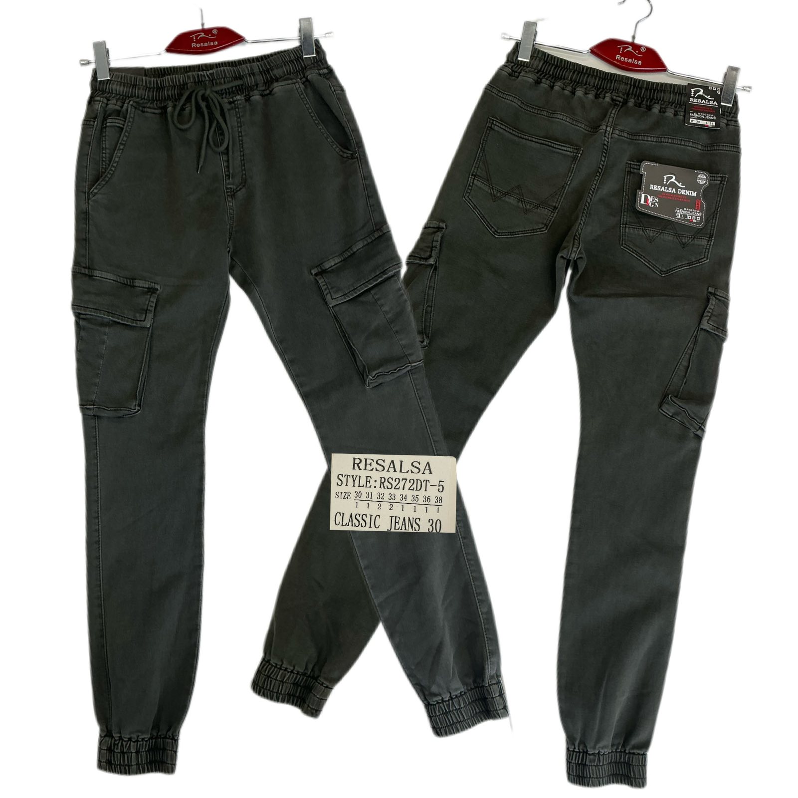 Джинсы God Baron (30-38) RS272DT-5 grey (деми)