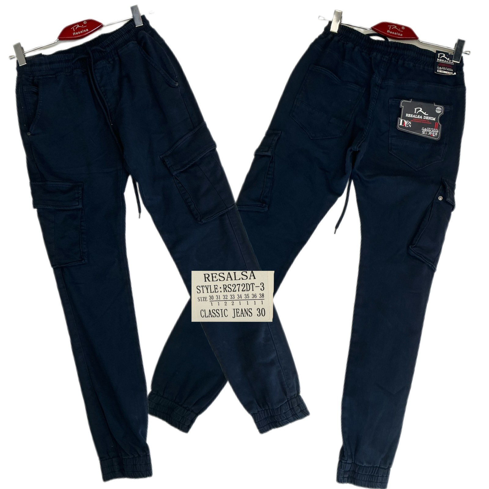 Джинсы God Baron (30-38) RS272DT-3 blue (деми)