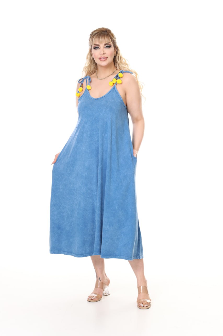 Сарафан Alberk (50-56) A65 l.blue (лето)