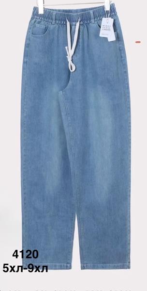 Штаны Minh (5XL-9XL) 4120 l.blue (деми)