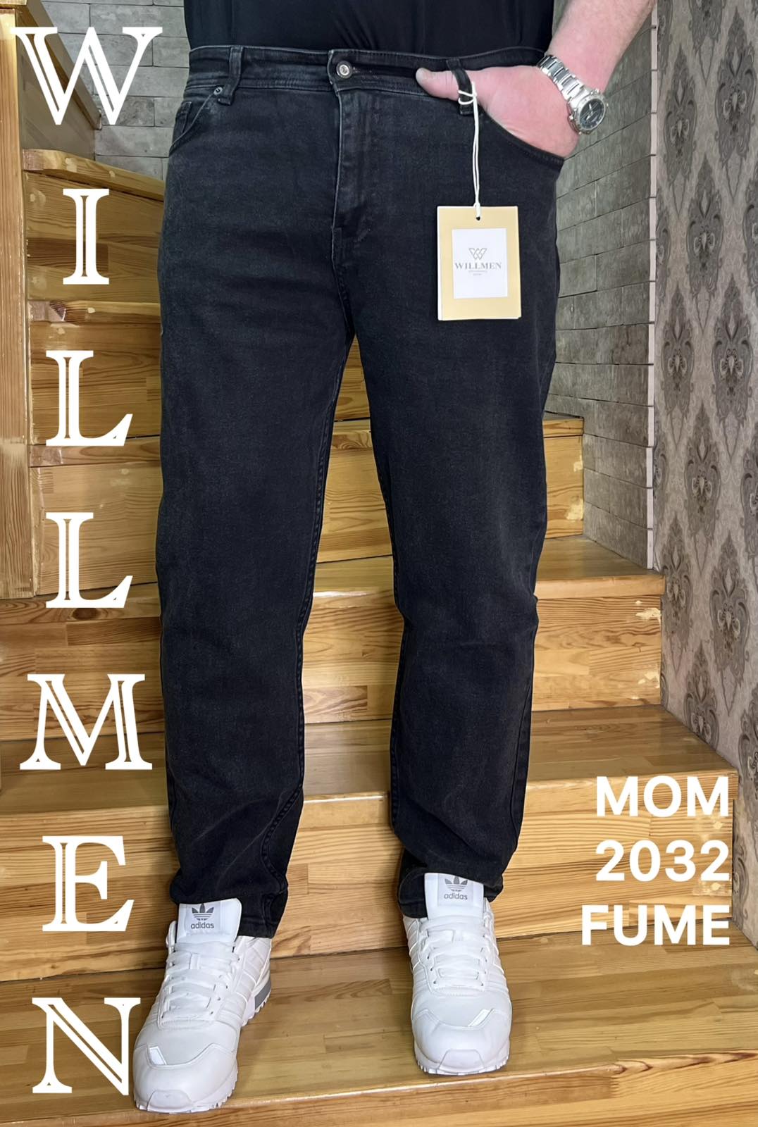 Джинсы God Baron (28-36) 2032-3 grey (деми)