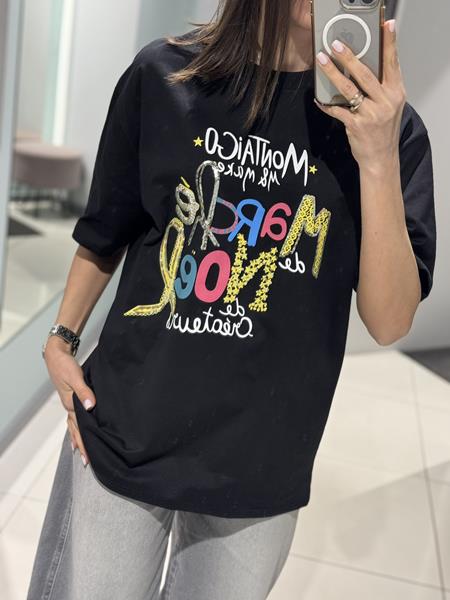 Футболка Comod (one size) 8152 black (лето)