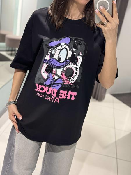 Футболка Comod (one size) 8153 black (лето)