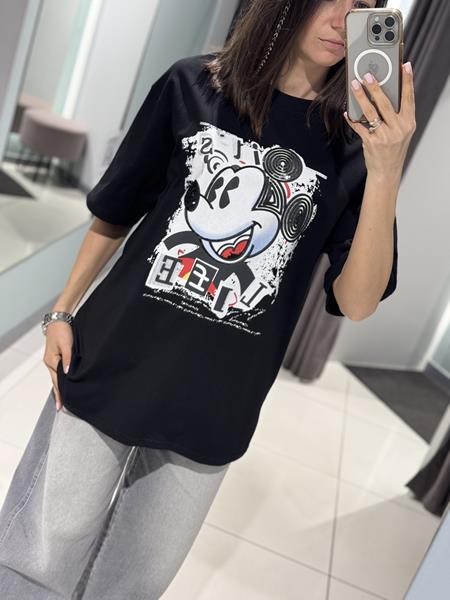 Футболка Comod (one size) 8154 black (лето)