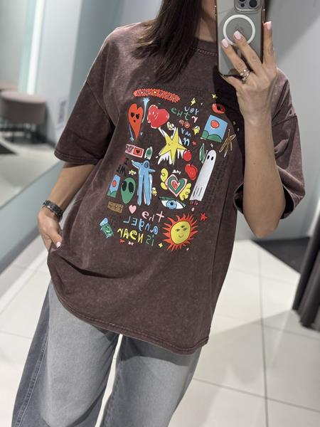 Футболка Comod (one size) 8171 brown (лето)