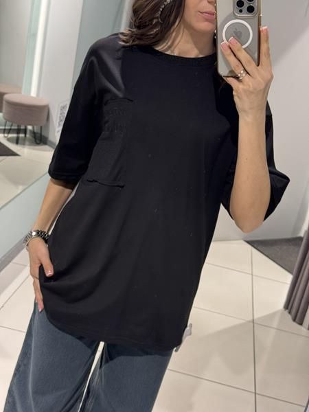 Футболка Comod (one size) 25359 black (лето)