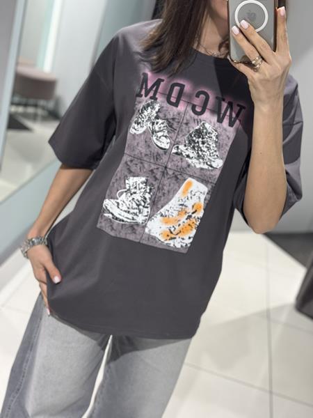 Футболка Comod (one size) 1615 d.grey (лето)