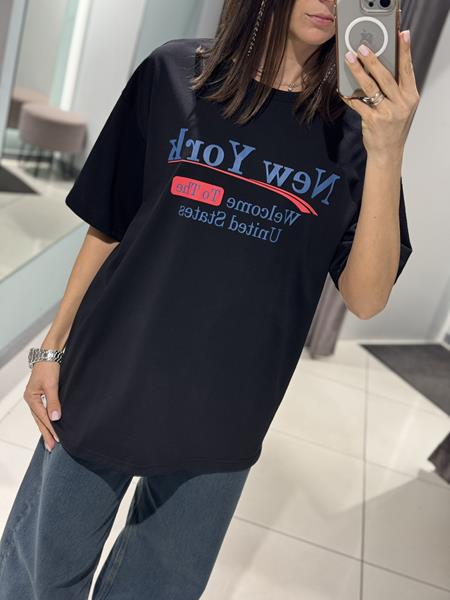 Футболка Comod (one size) 1678-2 black (лето)