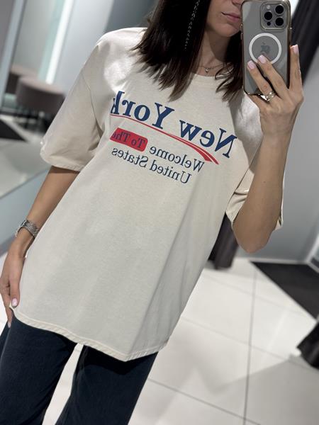 Футболка Comod (one size) 1678-2 l.beige (лето)