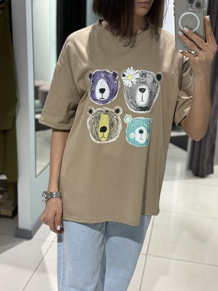 Футболка Comod (one size) 1823 beige (лето)