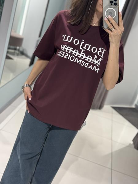 Футболка Comod (one size) 25101 wine (лето)