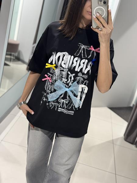 Футболка Comod (one size) 25126 black (лето)