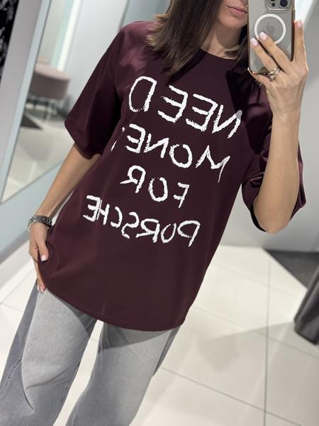 Футболка Comod (one size) 25167 wine (лето)