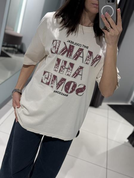 Футболка Comod (one size) 2526 l.beige (лето)