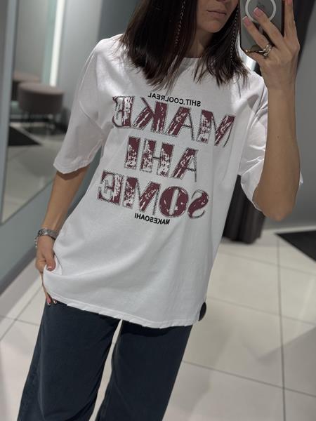 Футболка Comod (one size) 2526 white (лето)