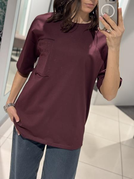 Футболка Comod (one size) 25359 wine (лето)