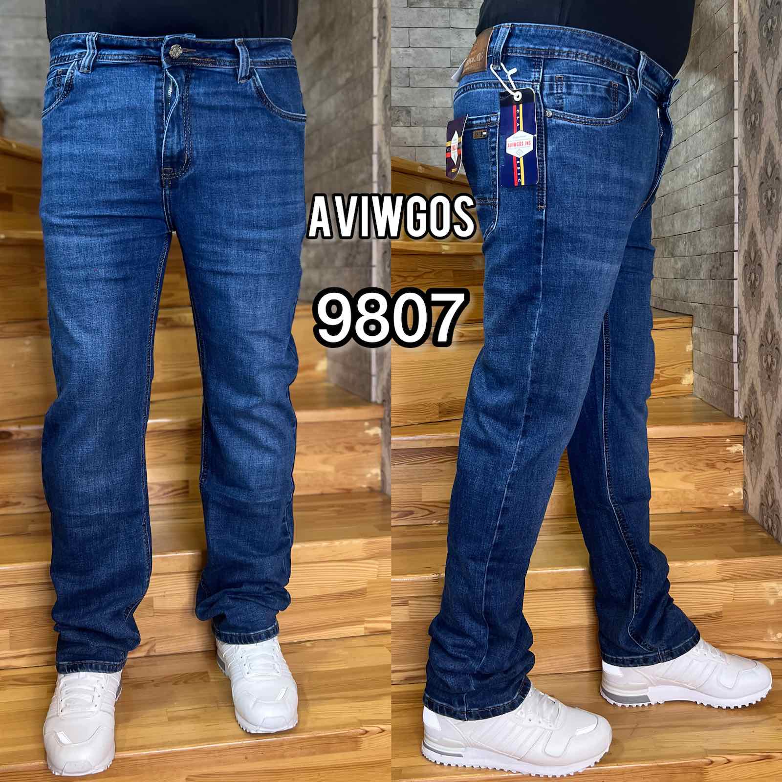 Джинсы God Baron (32-36) 9807 blue (деми)