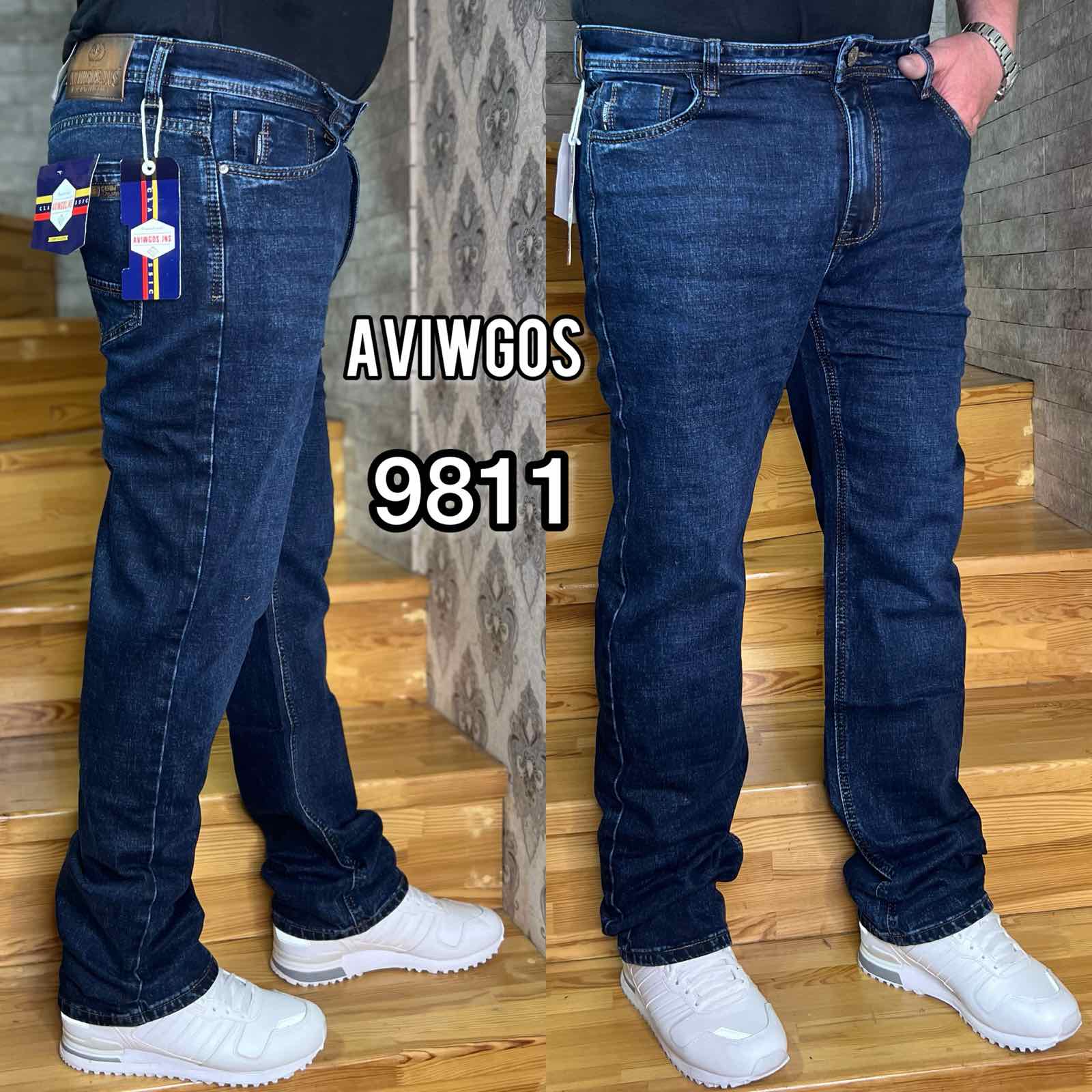 Джинсы God Baron (30-40) 9811 blue (деми)