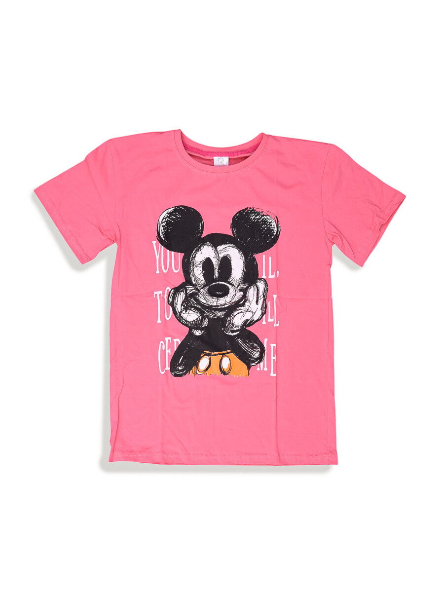 Футболка Textile (M-XL) 830M pink (лето)