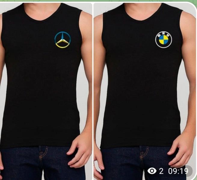 Майка Mary Brand (56-60) 284 black BMW (лето)