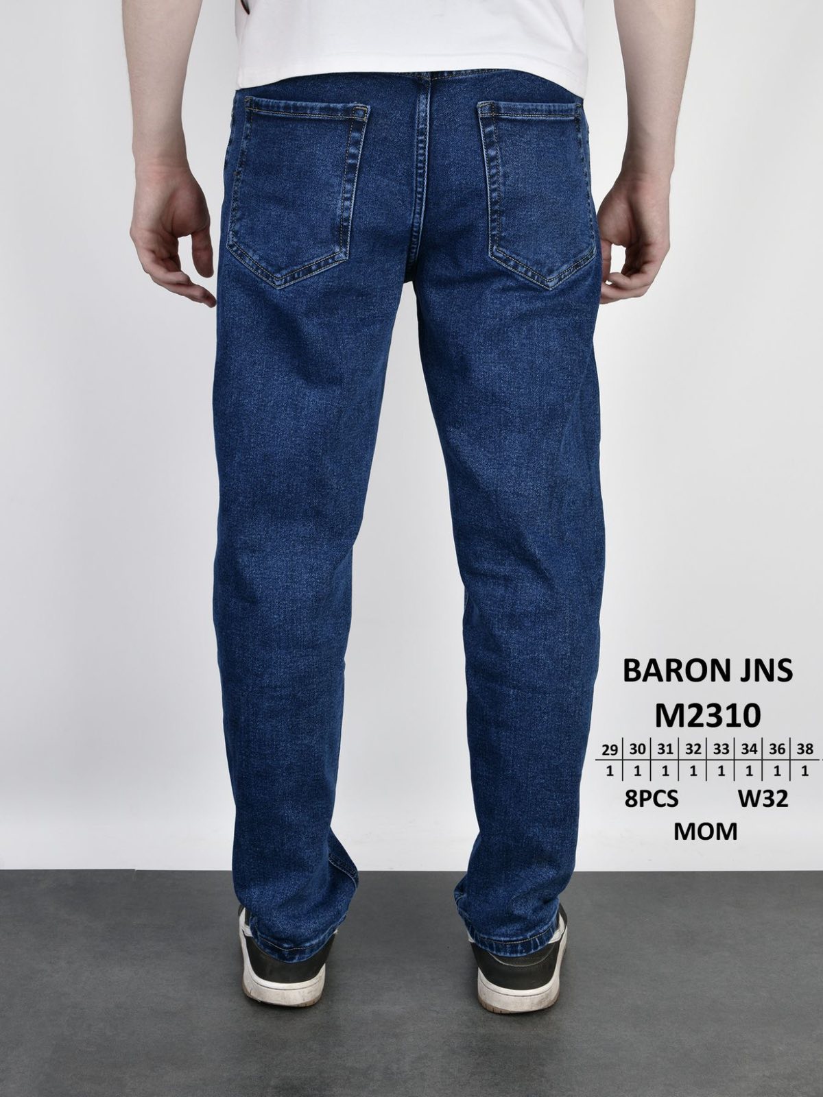 Джинсы God Baron (29-38) M2310 blue (деми)