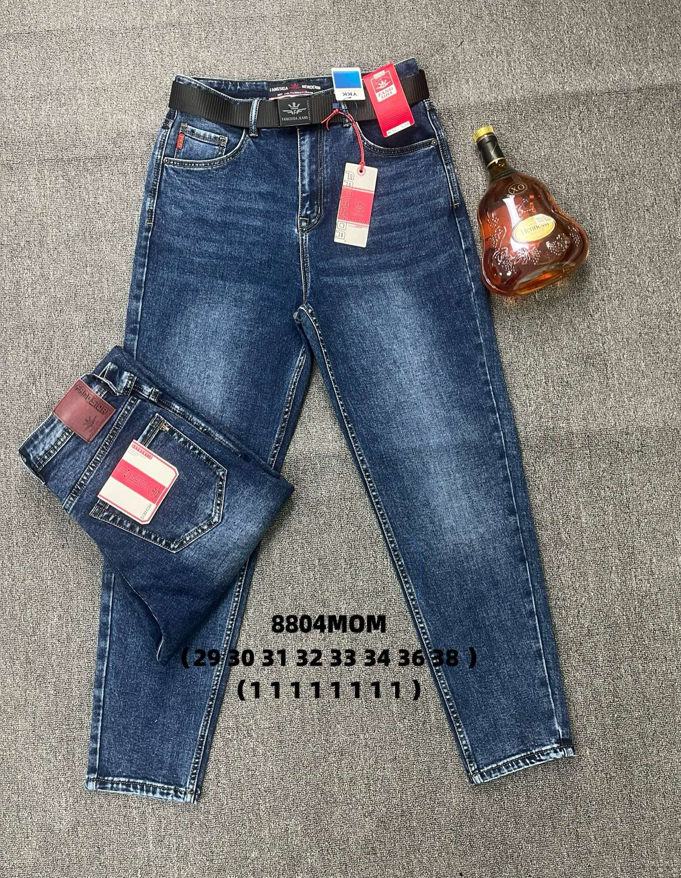 Джинсы God Baron (29-38) 8804 blue (деми)