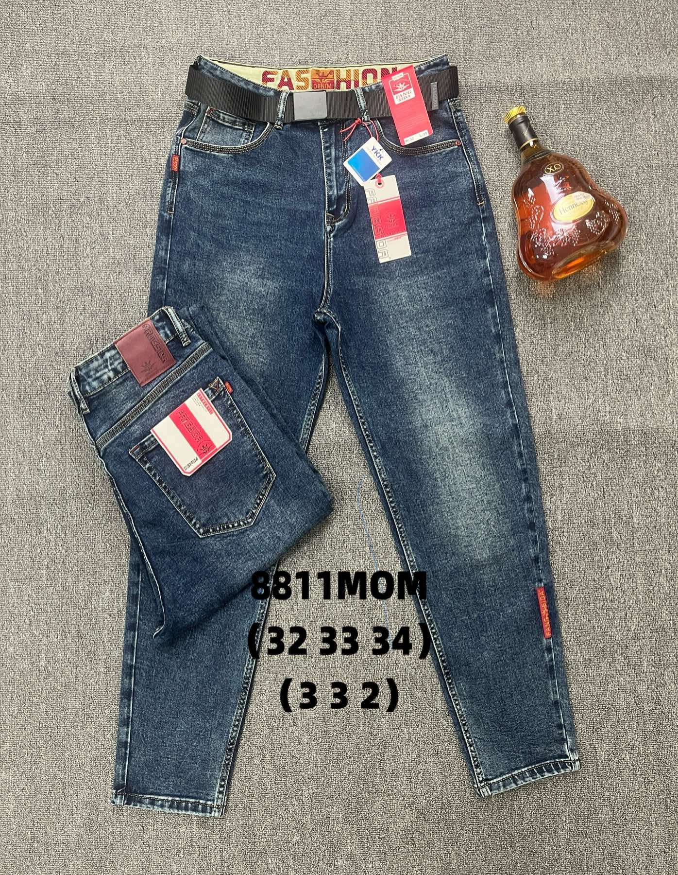 Джинсы God Baron (32-34) 8811 blue (деми)