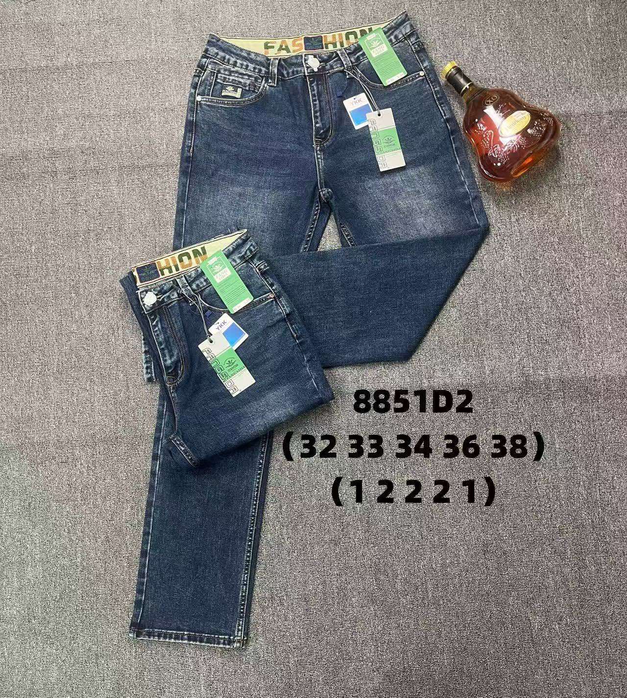 Джинсы God Baron (32-38) 8851D2 blue (деми)