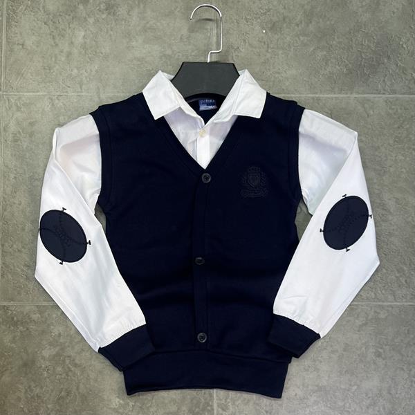 Рубашка Fili kids (6-14) FK1220 navy (деми)