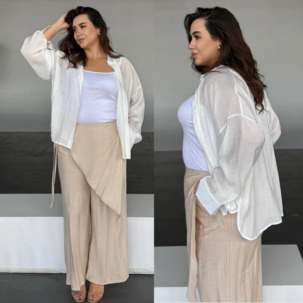 Штаны Seven Zikina (50-56) 1325 beige (лето)