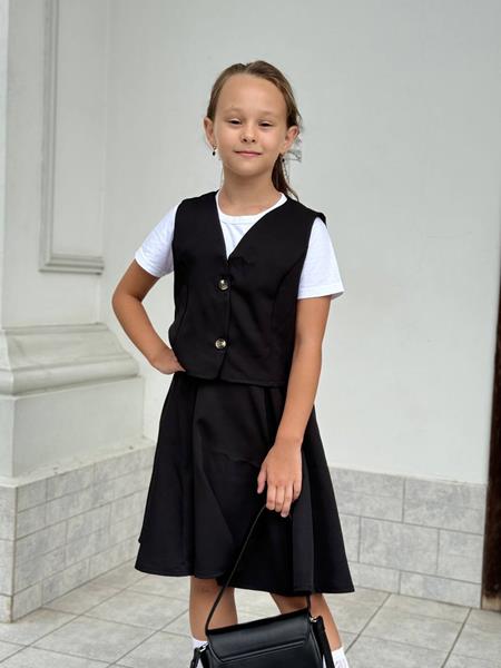 Костюм Seven Zikina (122-152) 1331 black (лето)