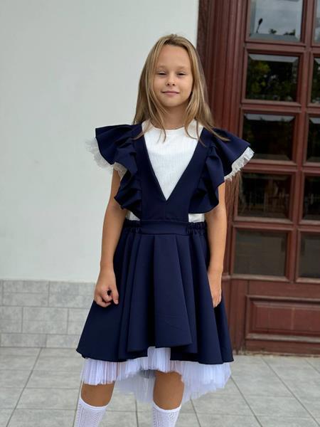 Сарафан Seven Zikina (128-152) 1337 navy (лето)