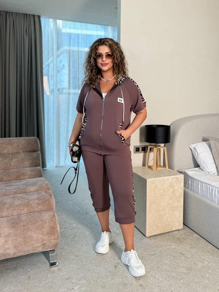 Костюм Seven Zikina (48-62) 922 brown (лето)