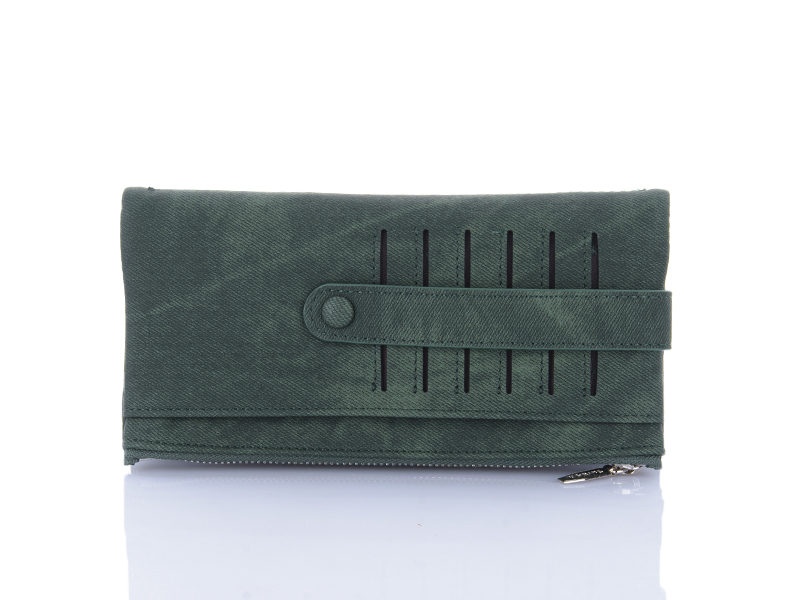 Кошелек Trendshop (20*10*5) Y7771A green (деми)