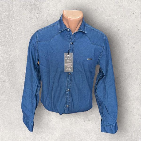 Рубашка Mary Poppins (S-2XL) 5250 blue (деми)