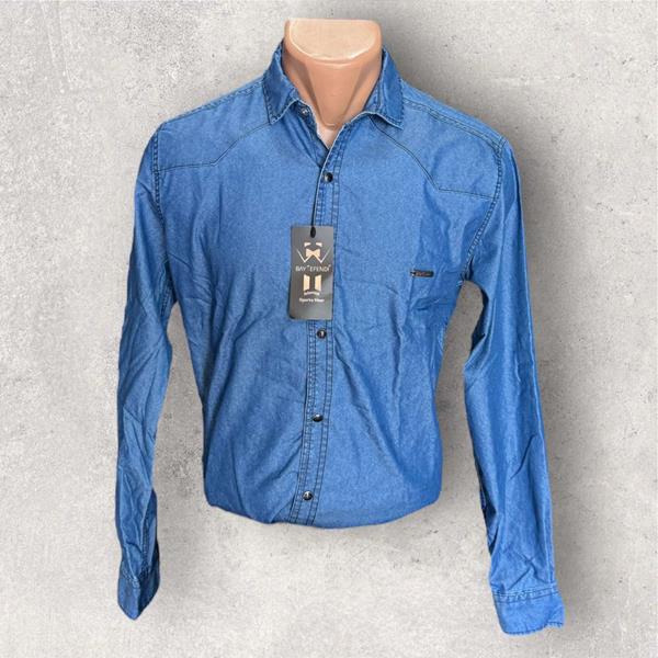 Рубашка Mary Poppins (S-2XL) 5251 blue (деми)