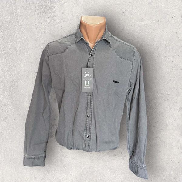 Рубашка Mary Poppins (S-2XL) 5252 grey (деми)