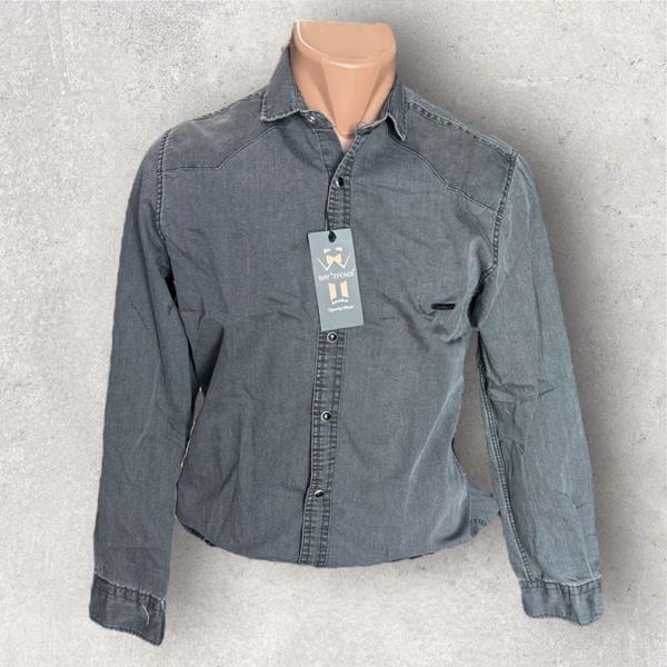 Рубашка Mary Poppins (S-2XL) 5255 grey (деми)