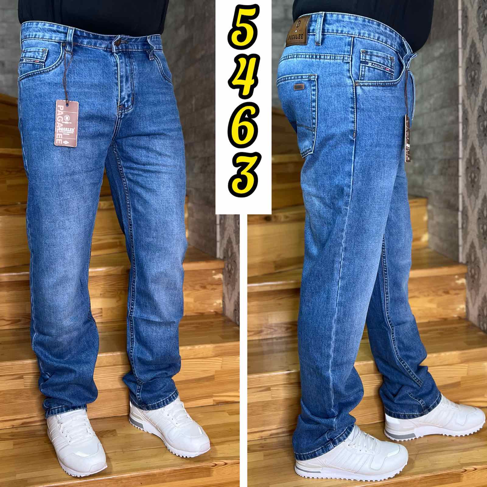 Джинсы God Baron (32-38) 5463 blue (деми)