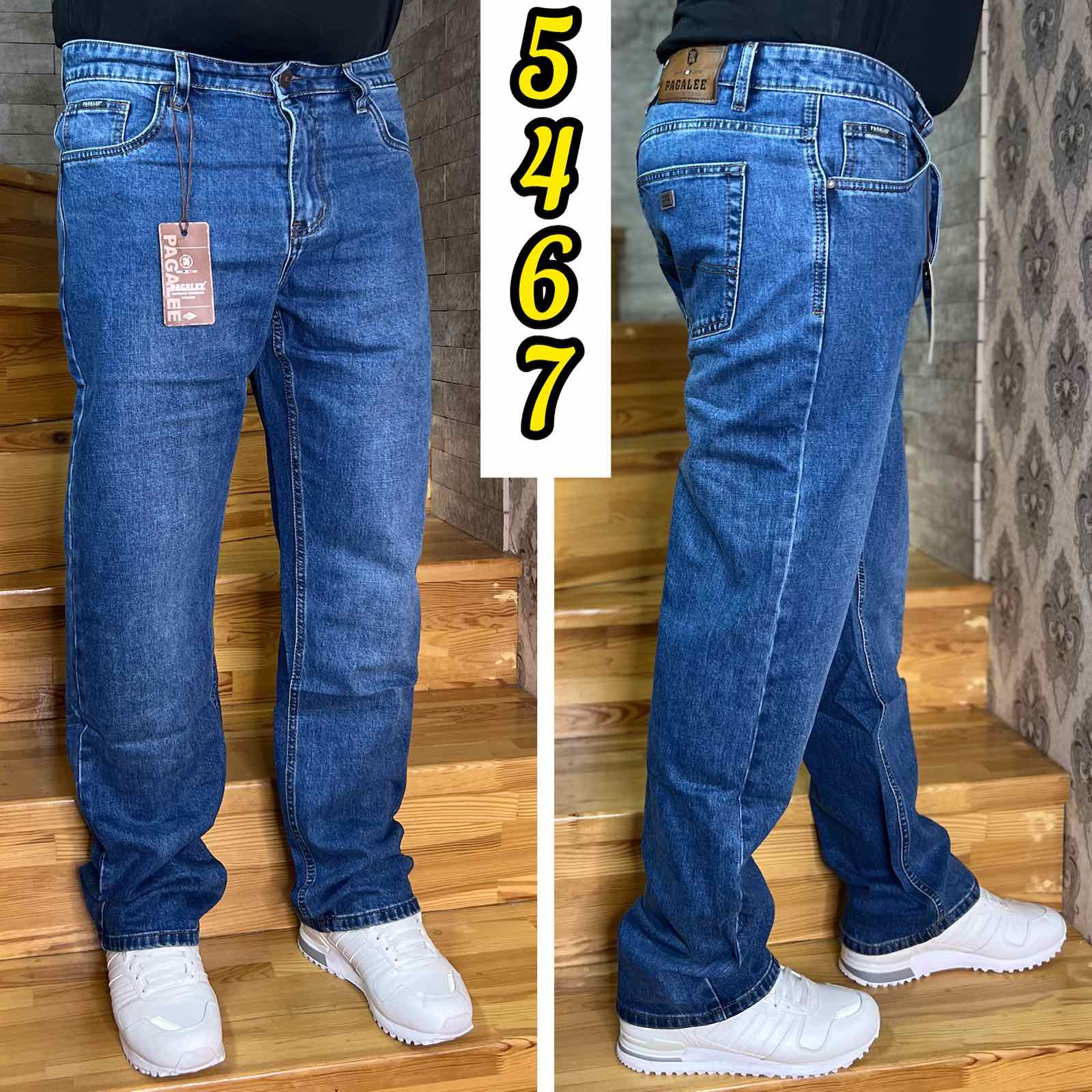 Джинсы God Baron (33-38) 5467 blue (деми)