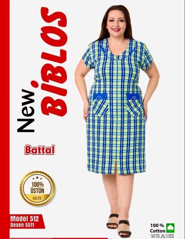 Халат Cotpark (7XL-9XL) 512 l.green (лето)